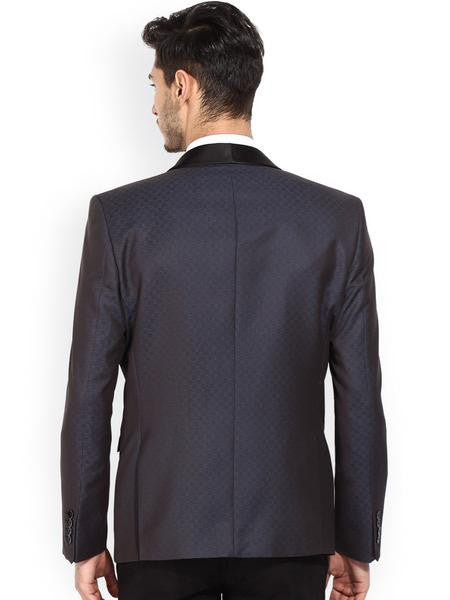 BLACKBERRYS NAVY SINGLE-BREASTED SLIM FIT BLAZER