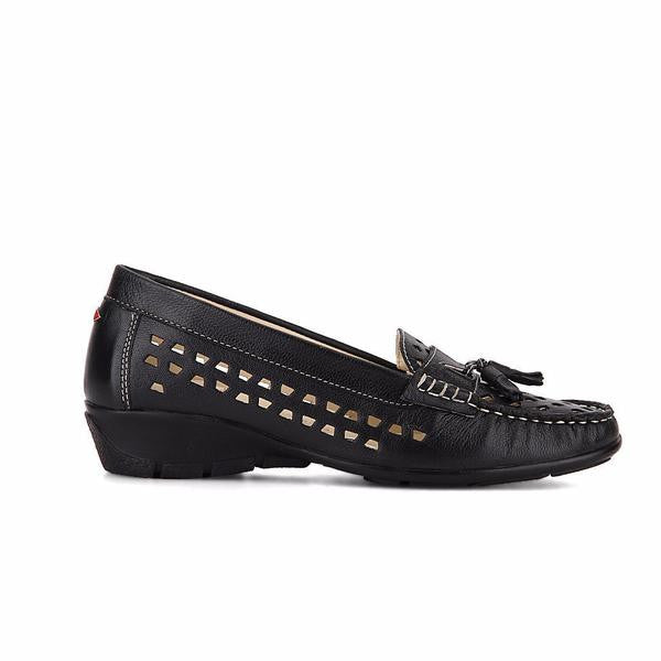 BLACK MOCCASINS PRO