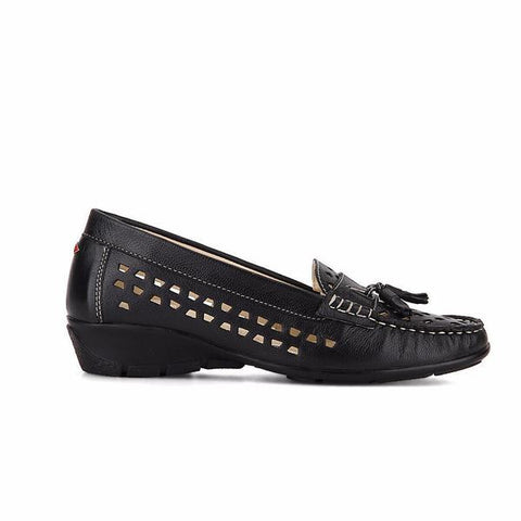 BLACK MOCCASINS PRO