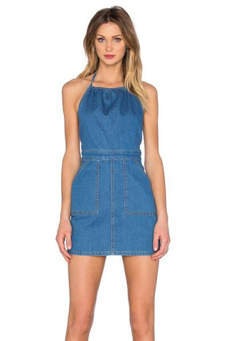 LUCKY YOU APRON DRESS PRO