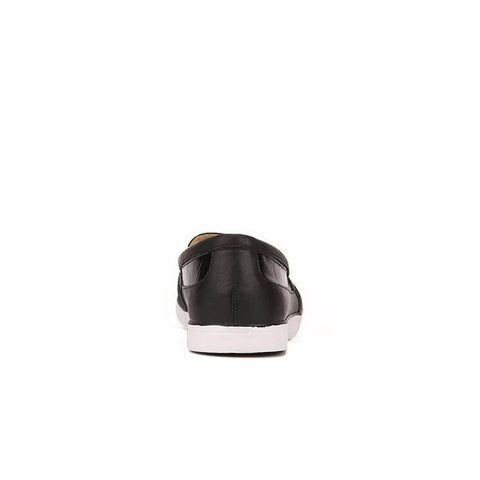 BLACK LIFESTYLE SHOES